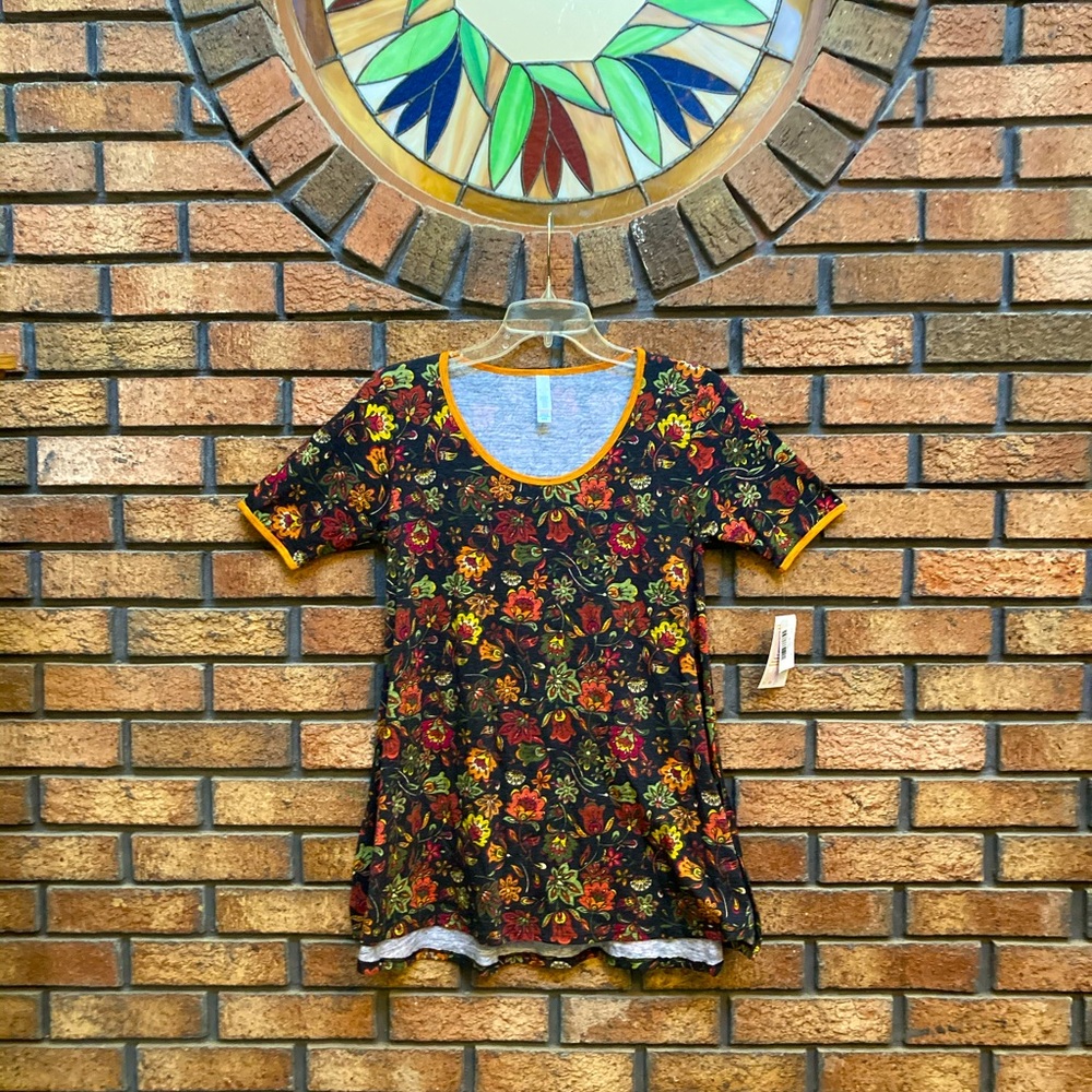 Lularoe Perfect T Floral XXS
